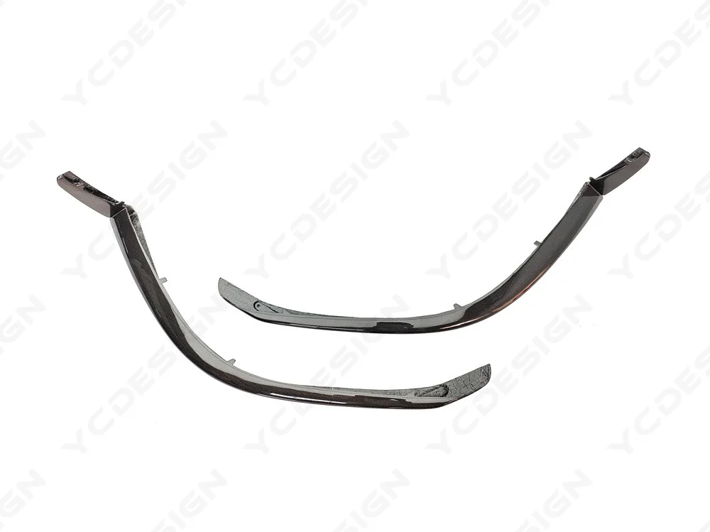 Dry Carbon Front End Accessories Fit For 2022-2025 296 GTB GTS F171 Front Splitter Bumper Underboard Headlight Air Intake Panel