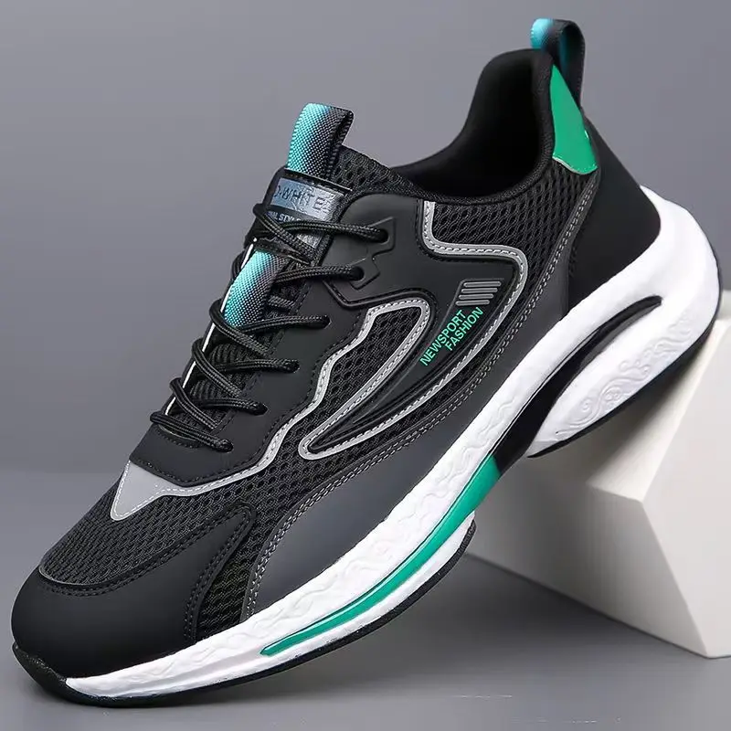 Men Sneakers Comfortable Breathable Men's Mesh Sneakers Soft Sole Casual Running Sports Shoes view 2