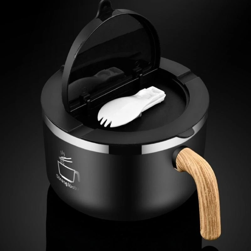 

Functional Bowl for Noodles Convenient Sized Stainless Steel Bowl Utensils for Noodles Lover