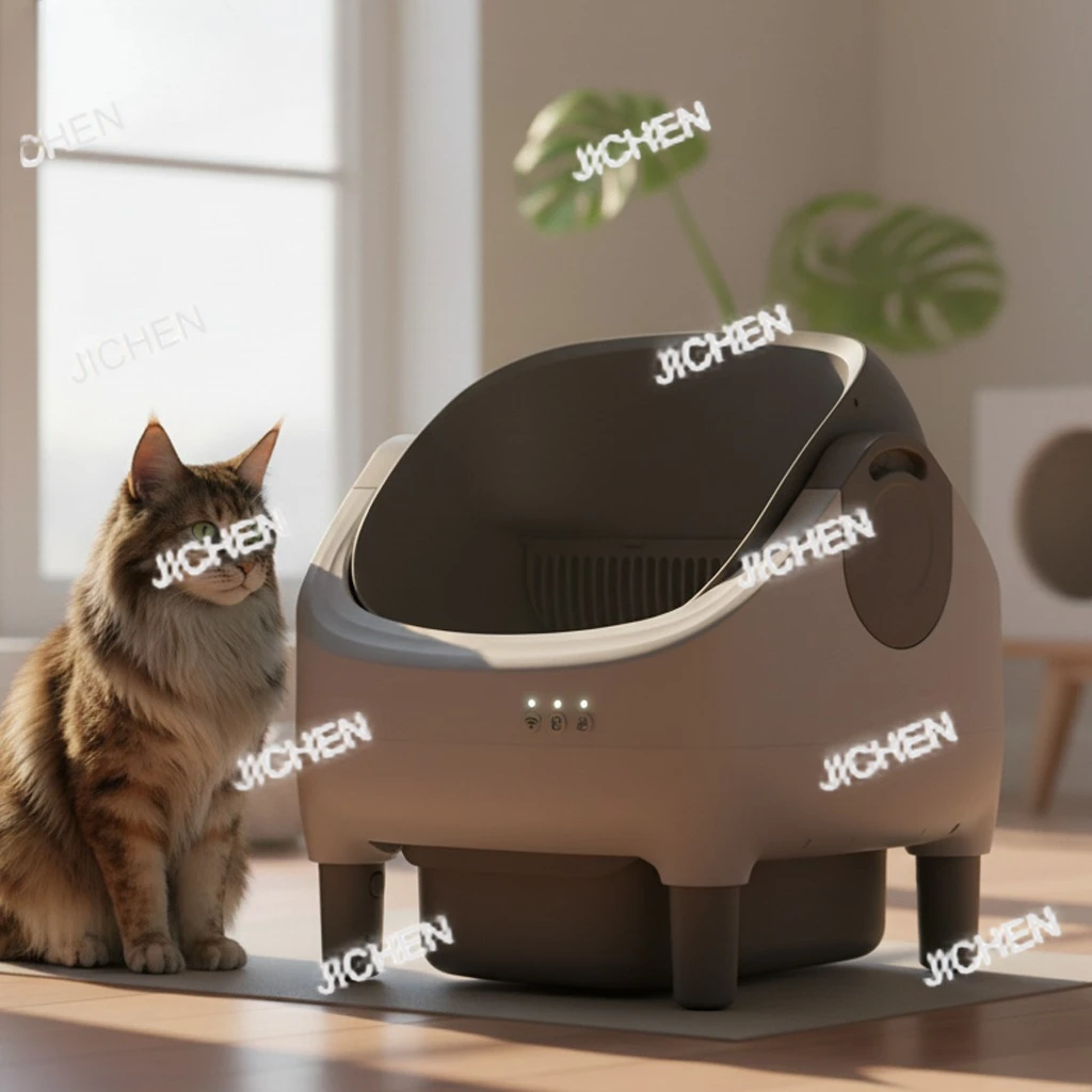 HG Large-capacity Automatic Smart Cat Litter Box Smart Open Top Quiet Self-cleaning Cat Litter Box With APP Cat Toilet