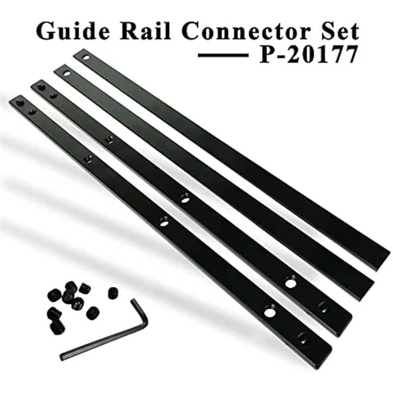 Guide Rail Connector Set P-20177 For  Track Saw Long Cuts For Festool/ Guide Rail T-Slots For Secure Cutting