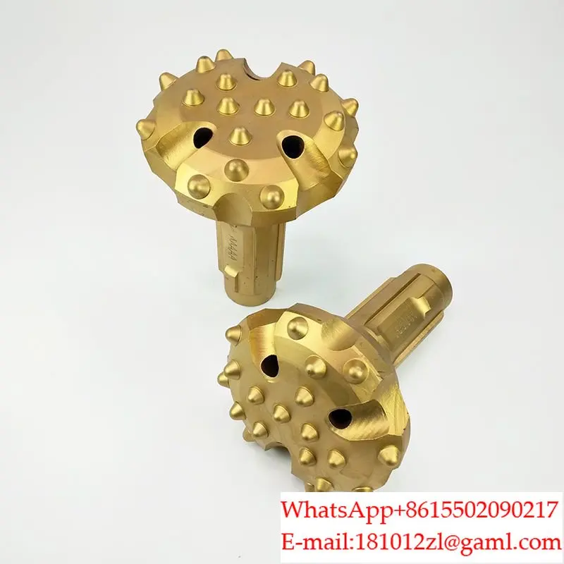 90 impactor 140 down-the-hole drill bit high-speed slope guardrail drilling down-hole drilling car down-hole drill rod