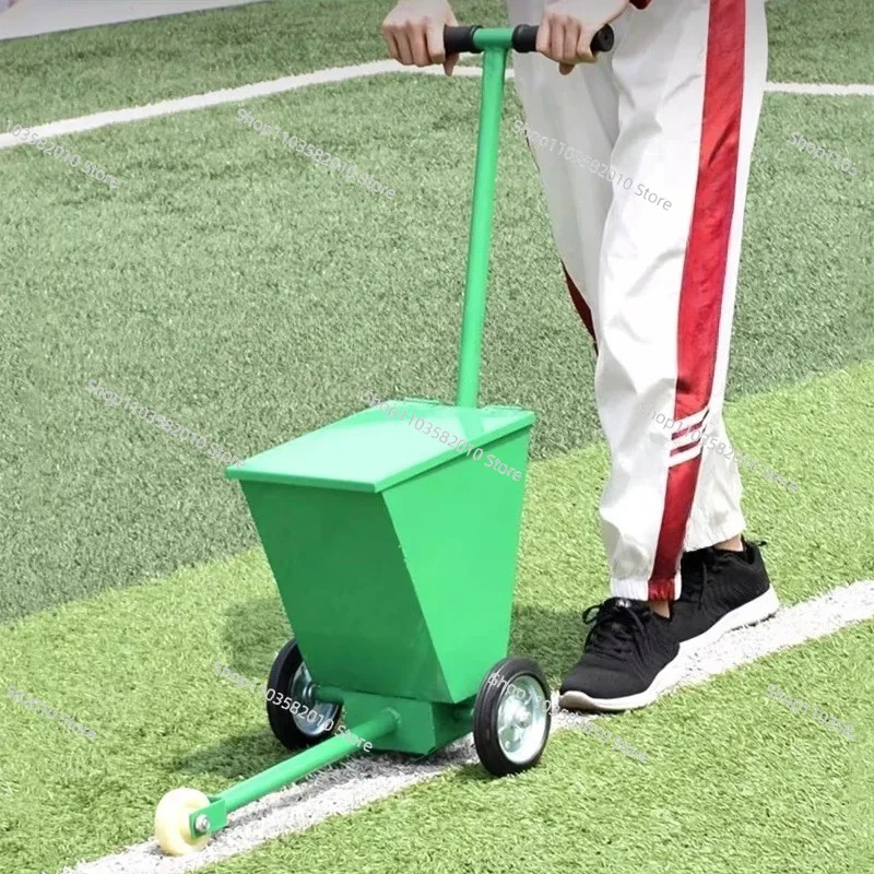 Athletic Field Line Marking Machine, Powder Field Marker for Sports Courts & Parking Lots