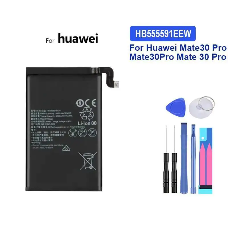 

For Huawei Mate30 Pro Mate30pro Mate 30 HB555591EEW Environmentally Friendly Mobile Phone Battery 4500Mah