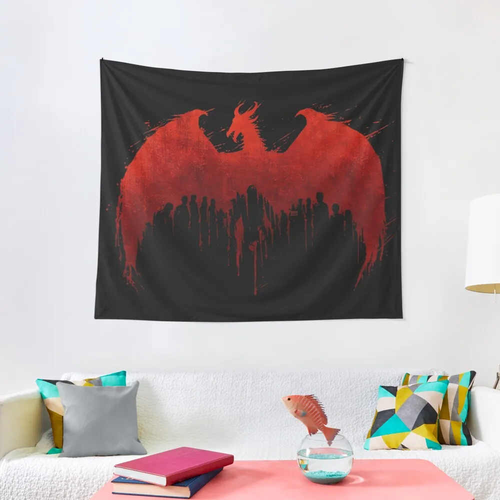 

Dragon Age II Blood Dragon V2 Tapestry Decor For Bedroom On The Wall Tapestry