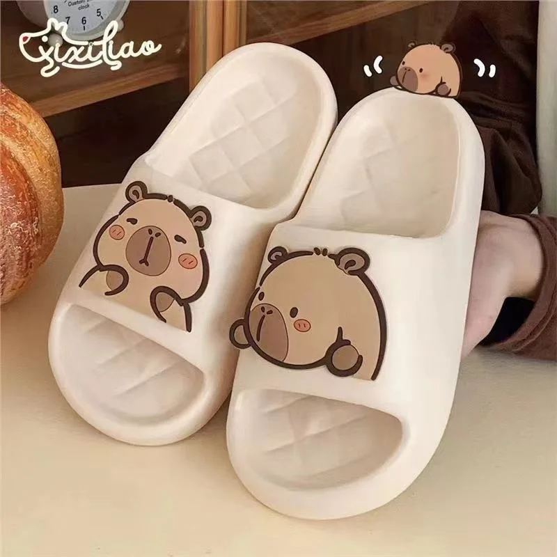 

Indoor Househod Cute EVA Slippers For Women In Summer 2025 New Indoor Home Bathroom Anti Slip Couple Cool Slippers For Men