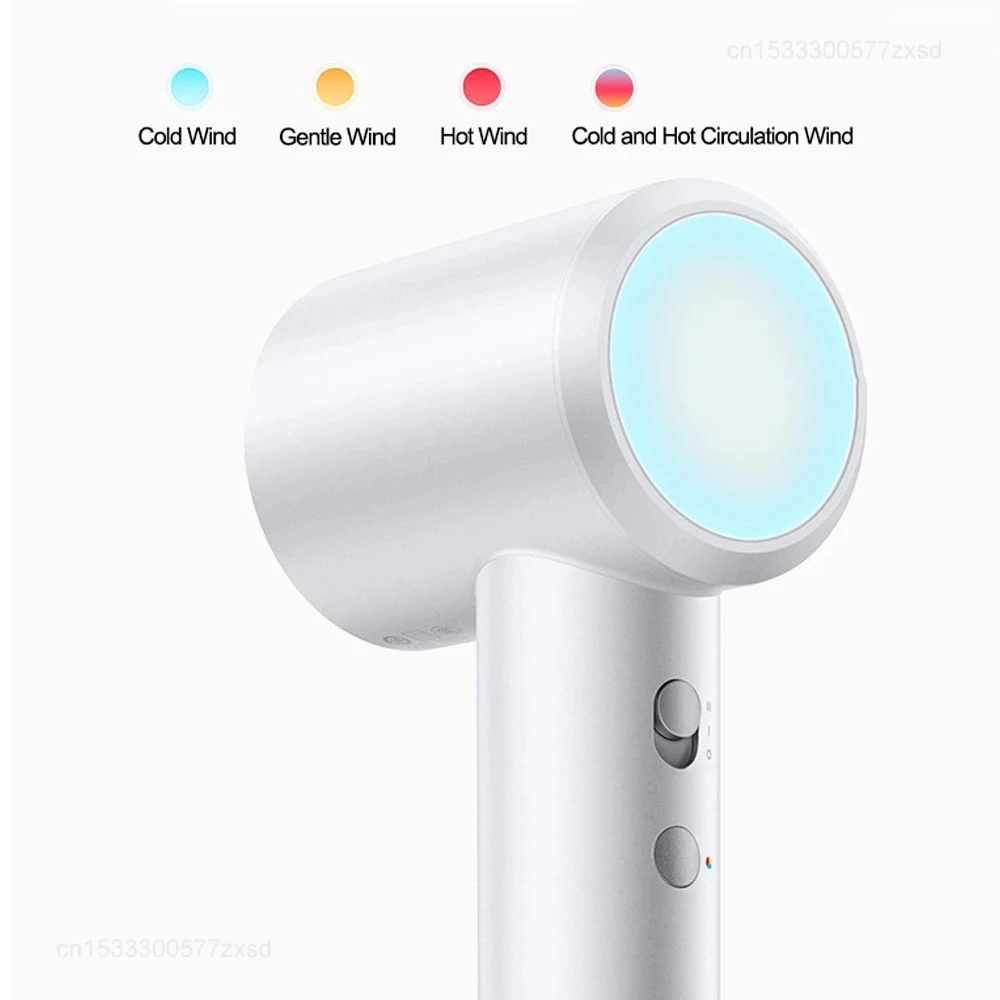 Xiaomi Mijia High Speed Hair Dryer H501 Negative Ion Hair Care 110000 Rpm  (With EU Adapter) 62m/s Wind Speed 1600W Quick Drying