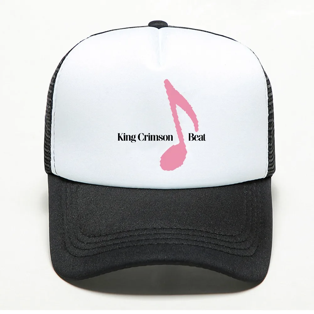 King Crimson Beat baseball cap unisex adult Adjustable mesh breathable visor Snapback hats