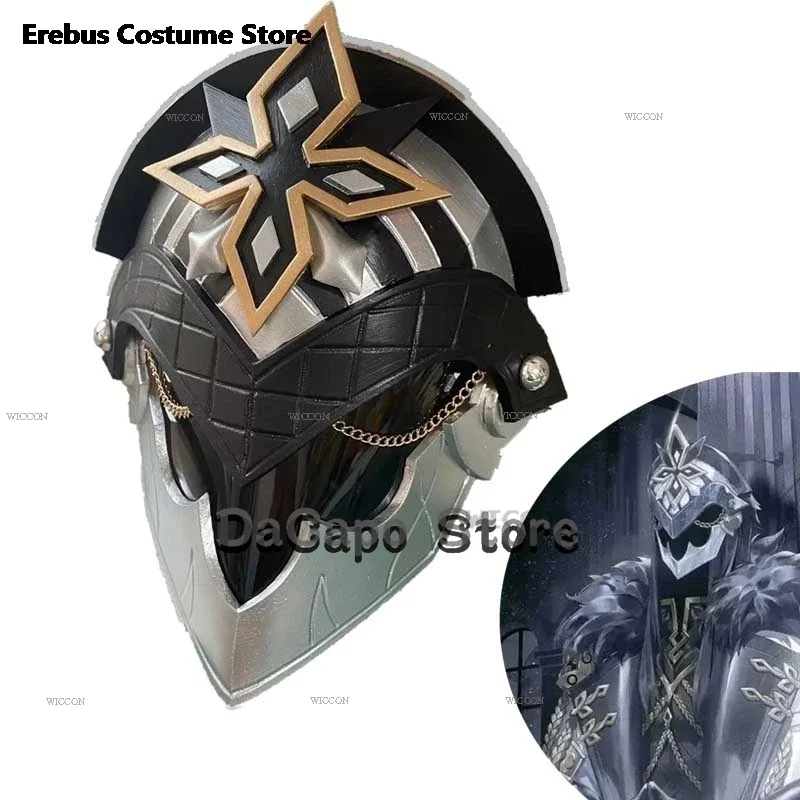 QQ8 The Captain Cosplay Cape Costume Il Capitano Outfit Gloves Genshin Impact Boots Anime Fatui Mask Halloween Party Roleplay5Lk