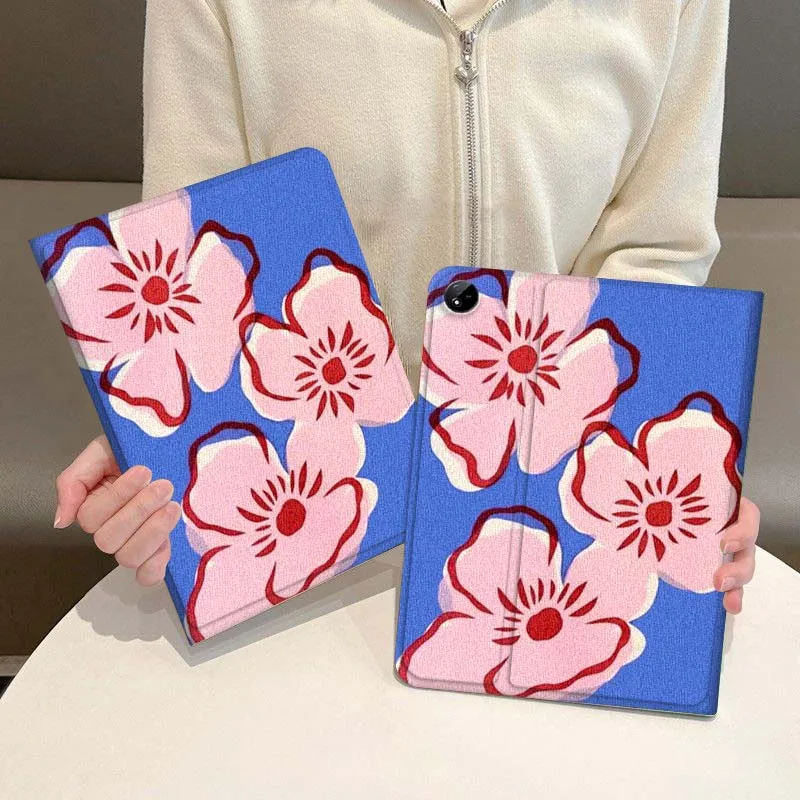 

Creative Floral Pattern For Vivo IQOO Pad2 Pad3 Pad5 Air SE Pro 12.1 12.3 13 11.5 11 inch Tablet Case