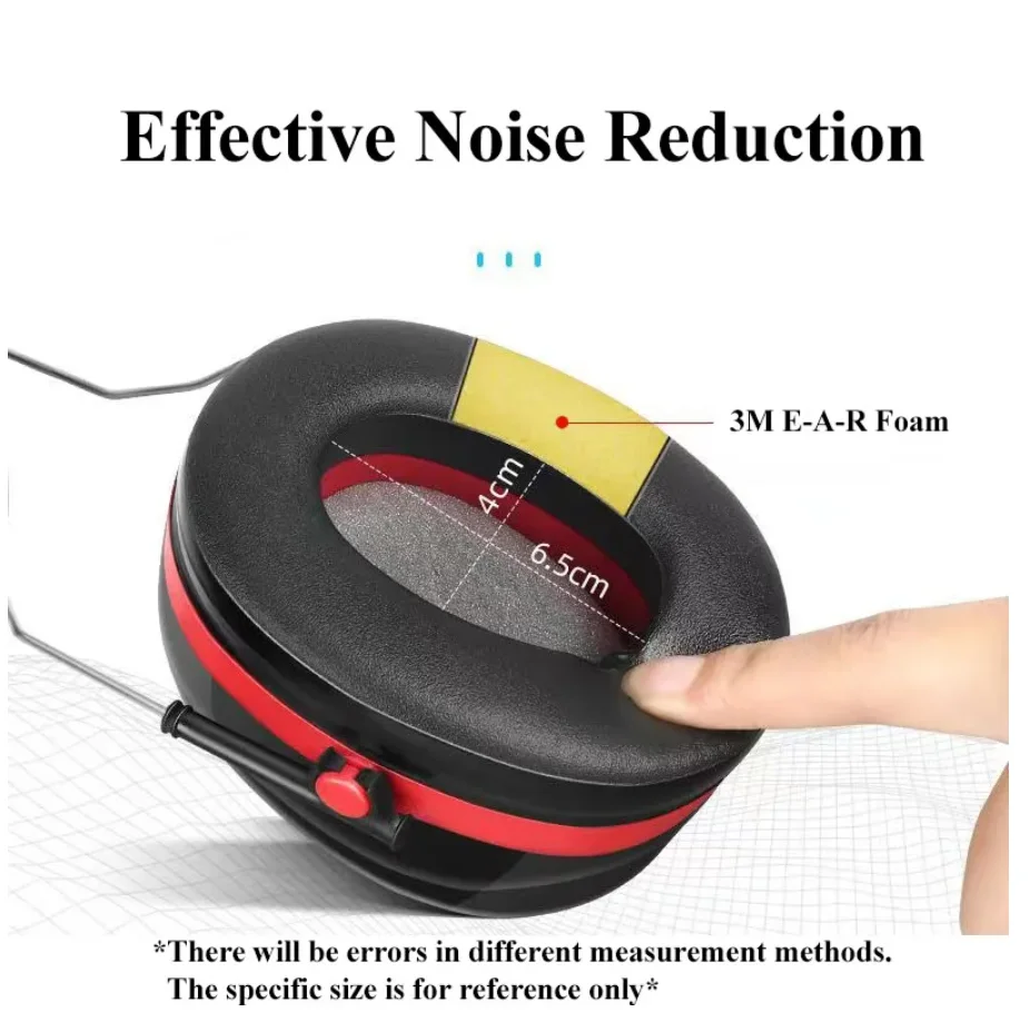 3M H10P3E Earmuffs Optime Workshop Workers Earmuffs Anti-Noise Protection Site Noise Reduction And Noise Insulation Earmuffs