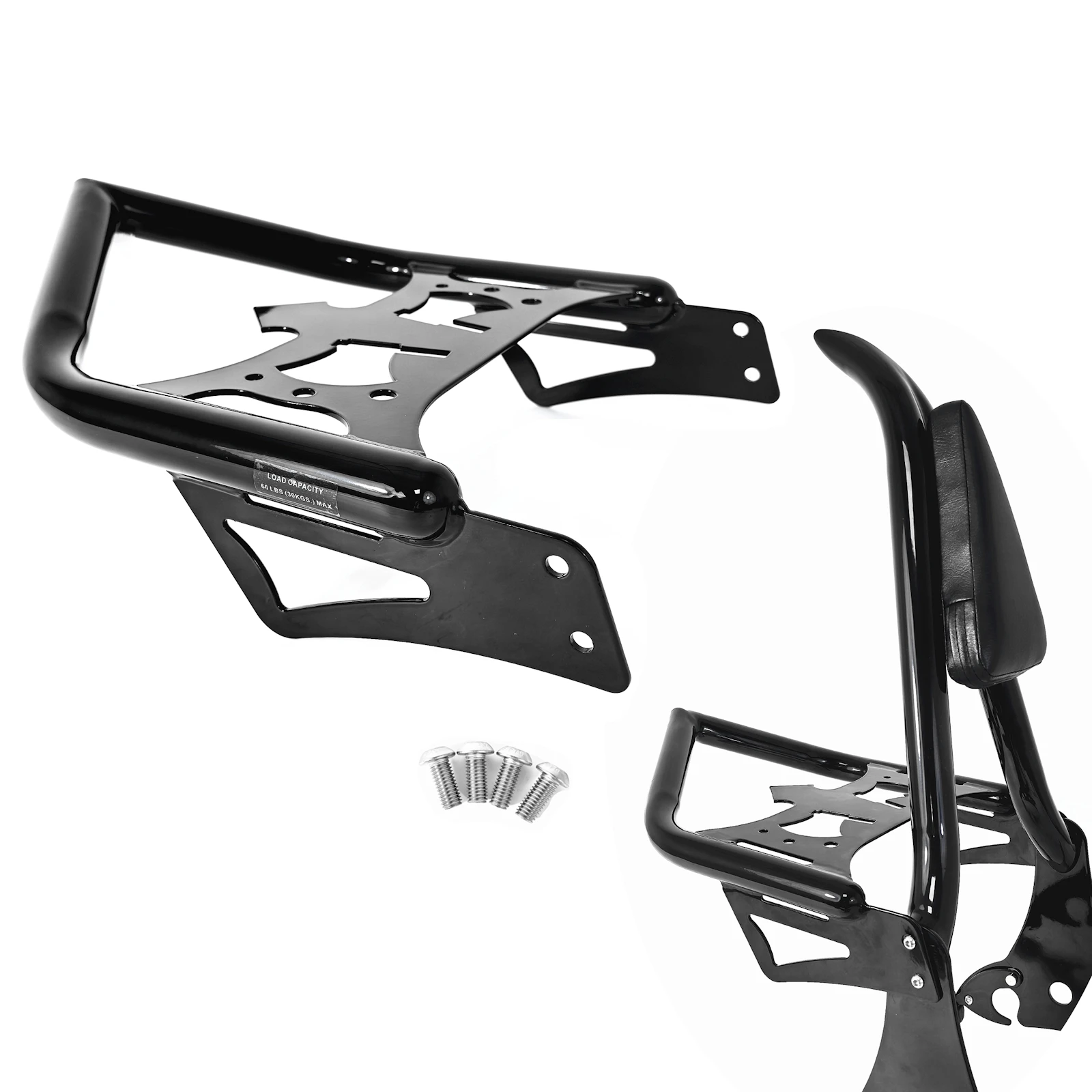 

Motorcycle Rear Backrest With Luggage Rack For Indian Chieftain Roadmaster Springfield Challenger 2014-2025 Passenger Sissy Bar