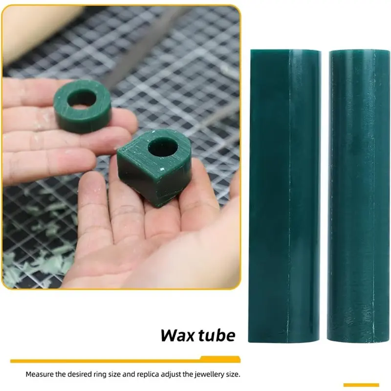 VOFUN-Wax Ring Carving Tool Kit 8 أنماط المفقودة مجموعة الشمع مع شفرات حلقة Sizer ملف مقعد دبوس المجوهرات مجموعة الشمع