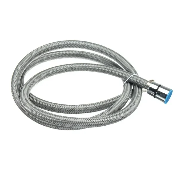 

1.5m Flexible Nylon Water Pipe Black/Grey Water Hose For Kitchen Pull Out Mixer Faucet Bathroom Shower Hose Spary Head