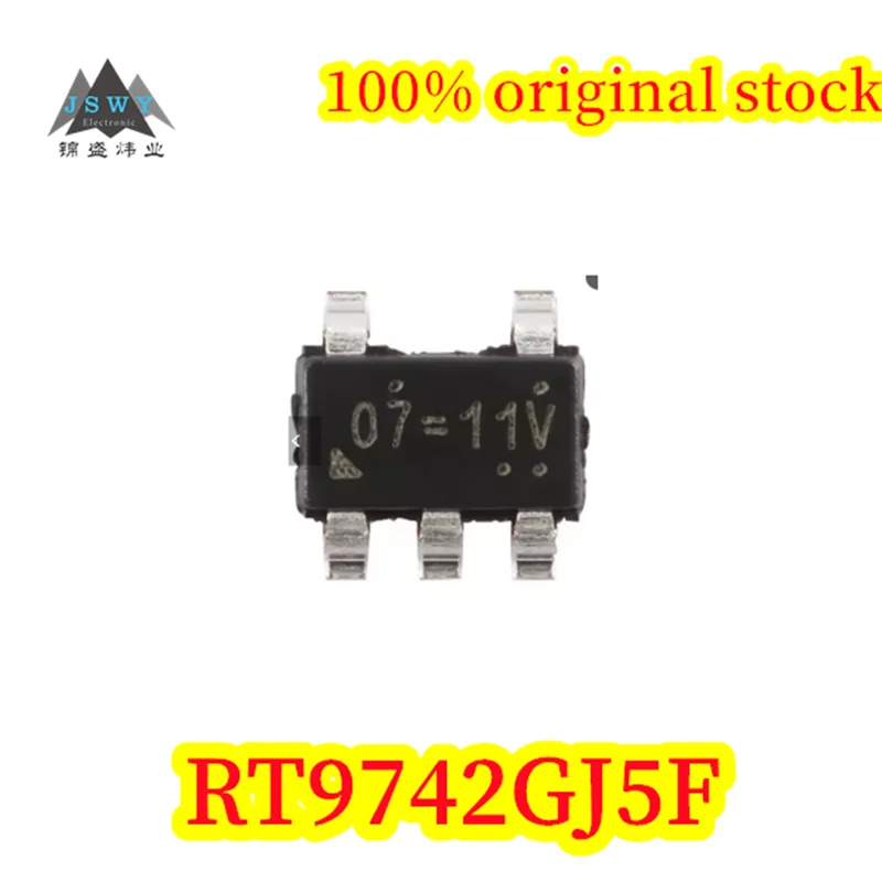 

(10/100 pieces) RT9742GJ5F SOT-23-5 Power Management Chip USB Switch New Original Stock Electronic Components Fast Delivery