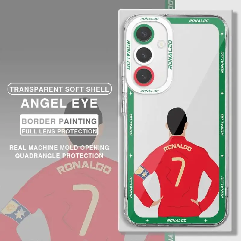 Football Spuerstar M-messi-CR77 Phone Case for Samsung Galaxy A13 A14 A32 A11 A53 A34 A33 A12 A54 A73 A23 A42 A22 A72 Cover