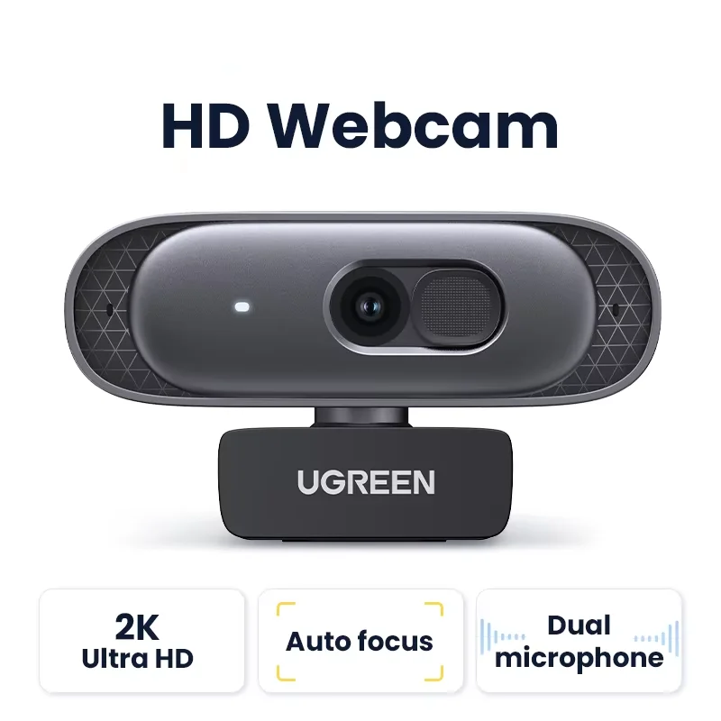 USB Webcam 2K  Mini Webcam  Laptop Computer Web Camera Dual Microphones  Youtube Zoom Video Calling 2K USB webcam