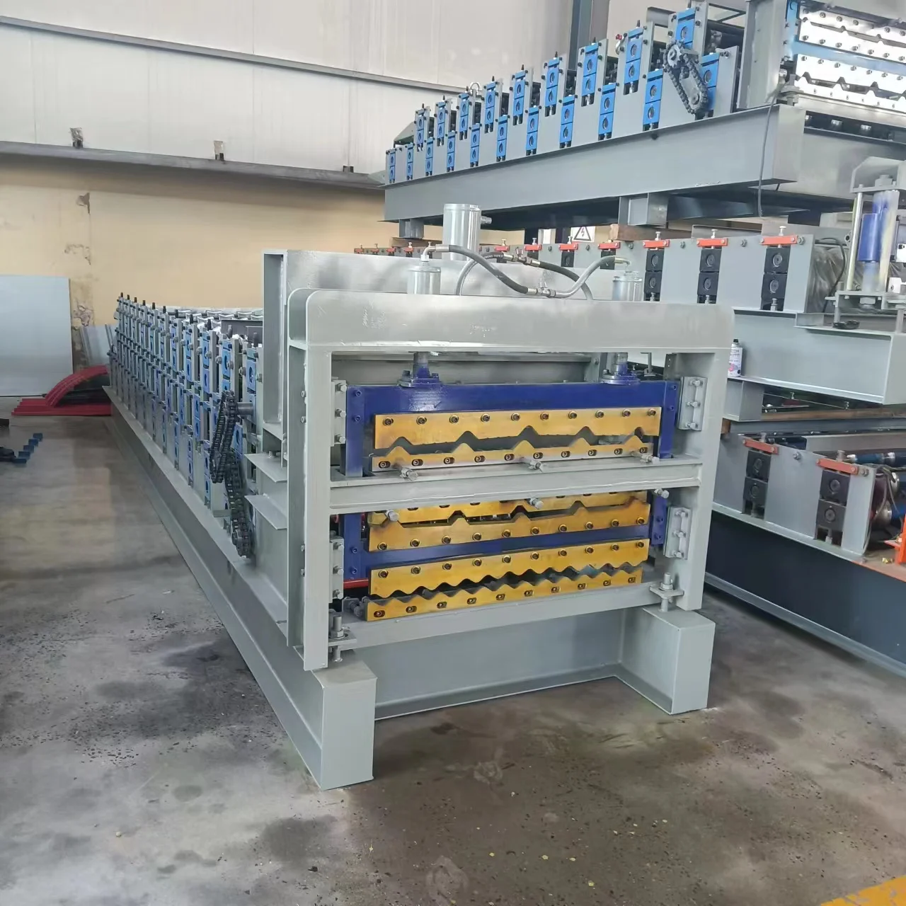 Modular Roof Sheet Machine and Tile Making Machine System for Custom Trapezoid Panels and Interlocking Roof Tiles