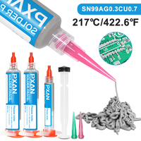Sn99Ag0.3Cu0.7 10g35g55g lead-free solder paste 217°C no-clean high temperature solder paste for SMD/BGA/SMT/IC/LED/PCB repair