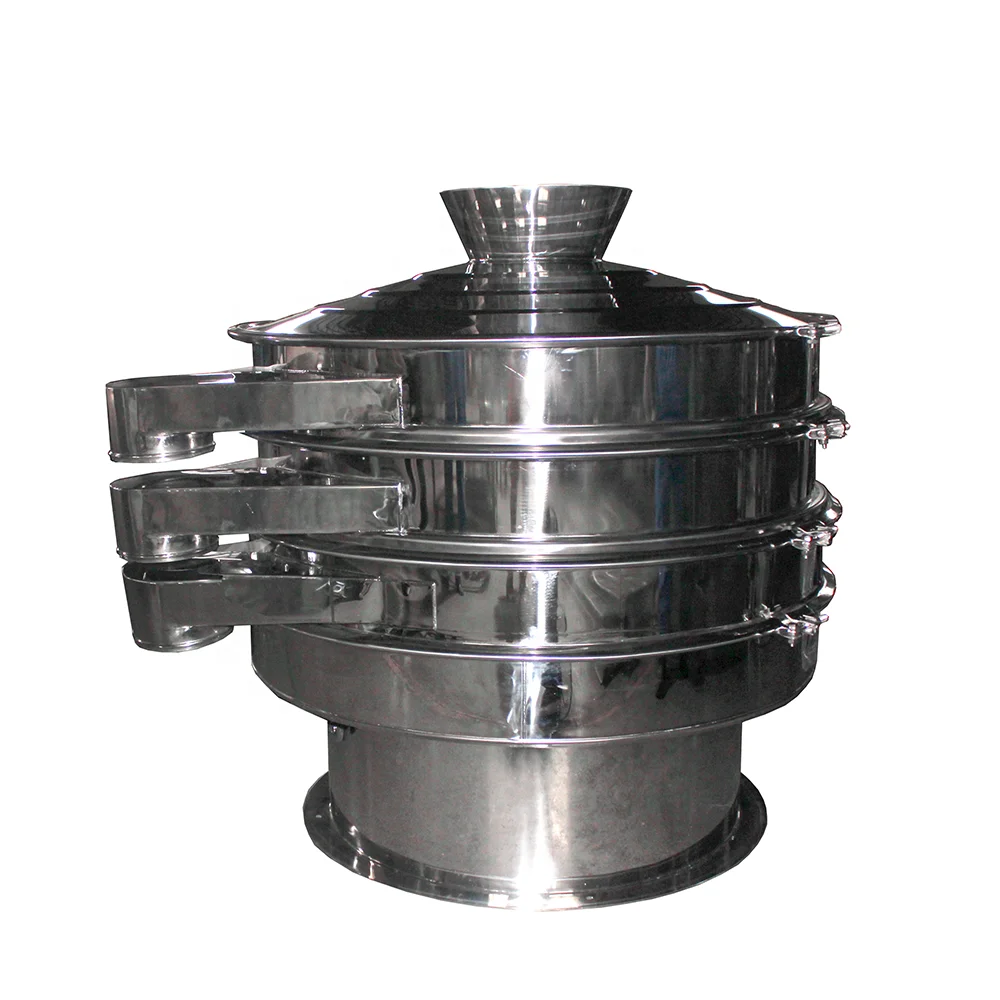 

Chemical food industry spice herb powder rotary vibrating sieve for sale