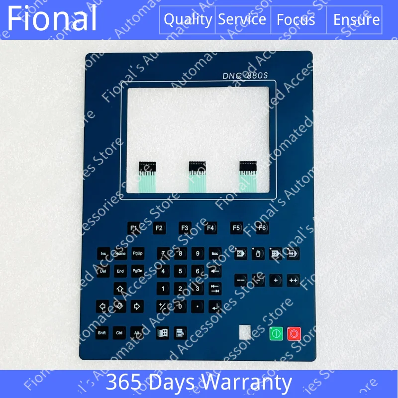 High-Quality New For Cybelec DNC 880S Membrane Button Keypad DNC880S Switch Membrane Keyboard Film DNC880S
