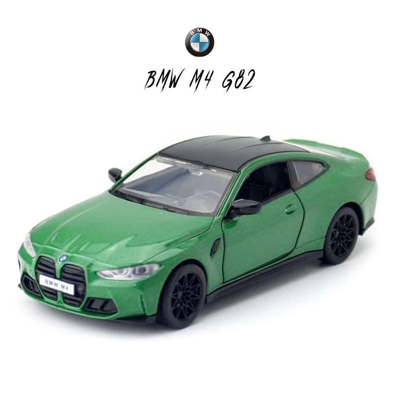 

MSZ 1:32 New Style BMW M4 G82 Alloy Model Diecasts Metal Toy Vehicles Car Model High Simulation Collection Childrens Toy Gift