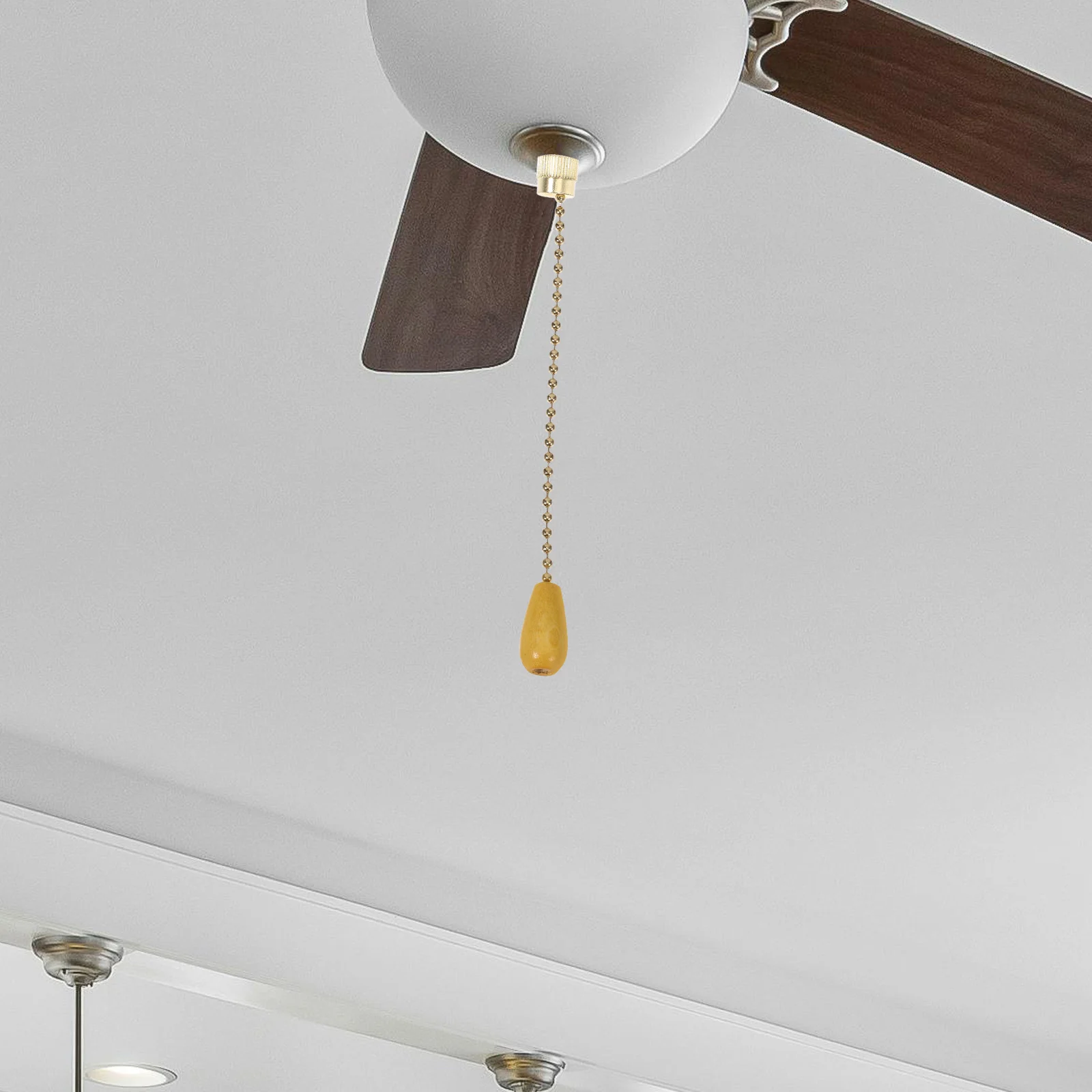 

s переключатель 3 скорости медная пластиковая цепь 9 см DIY удлинитель для ванной комнаты офиса отеля декор потолочные вентиляторы