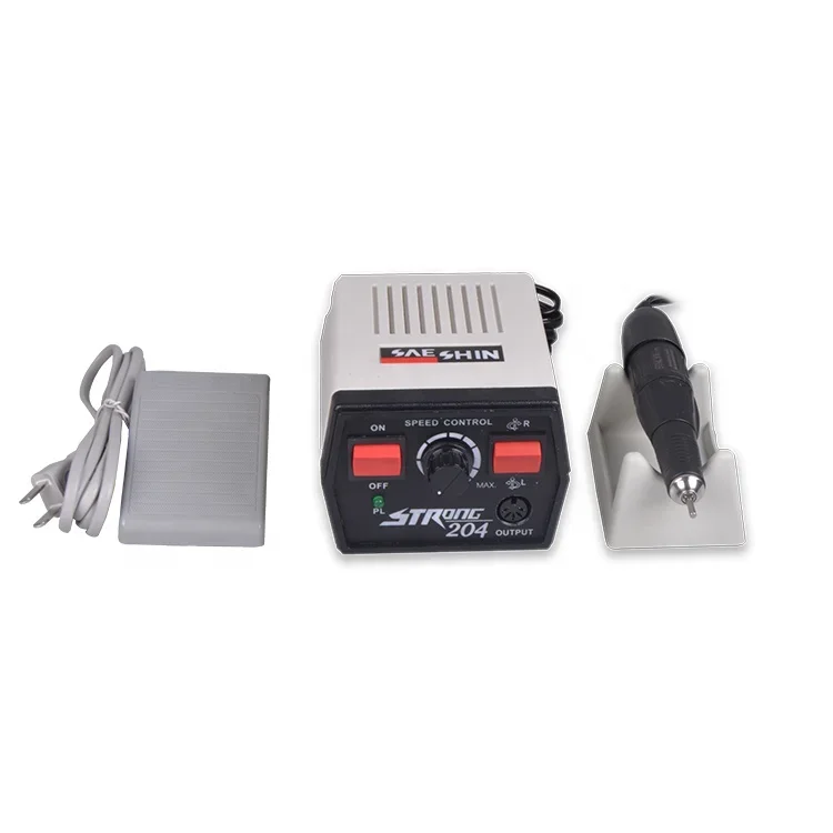 

65W 35000rpm Better than saeshin strong 204 nail drill machine electric for salon