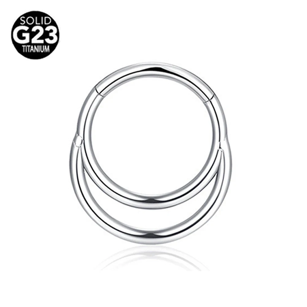 G23 Titanium Bee Septum Nose Ring Piercing