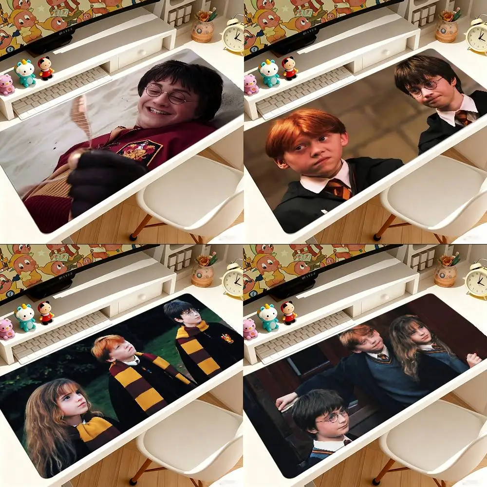 Movie-H-harry-P-potterS Classic Mouse Pad Computer Mat Deskpad Laptop Keyboard Mat Office Large Landscape Mousepad