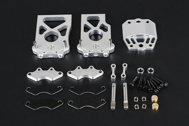 Aluminum center diff mount kit  for 1/5 losi 5ive T rovan LT  KmX2