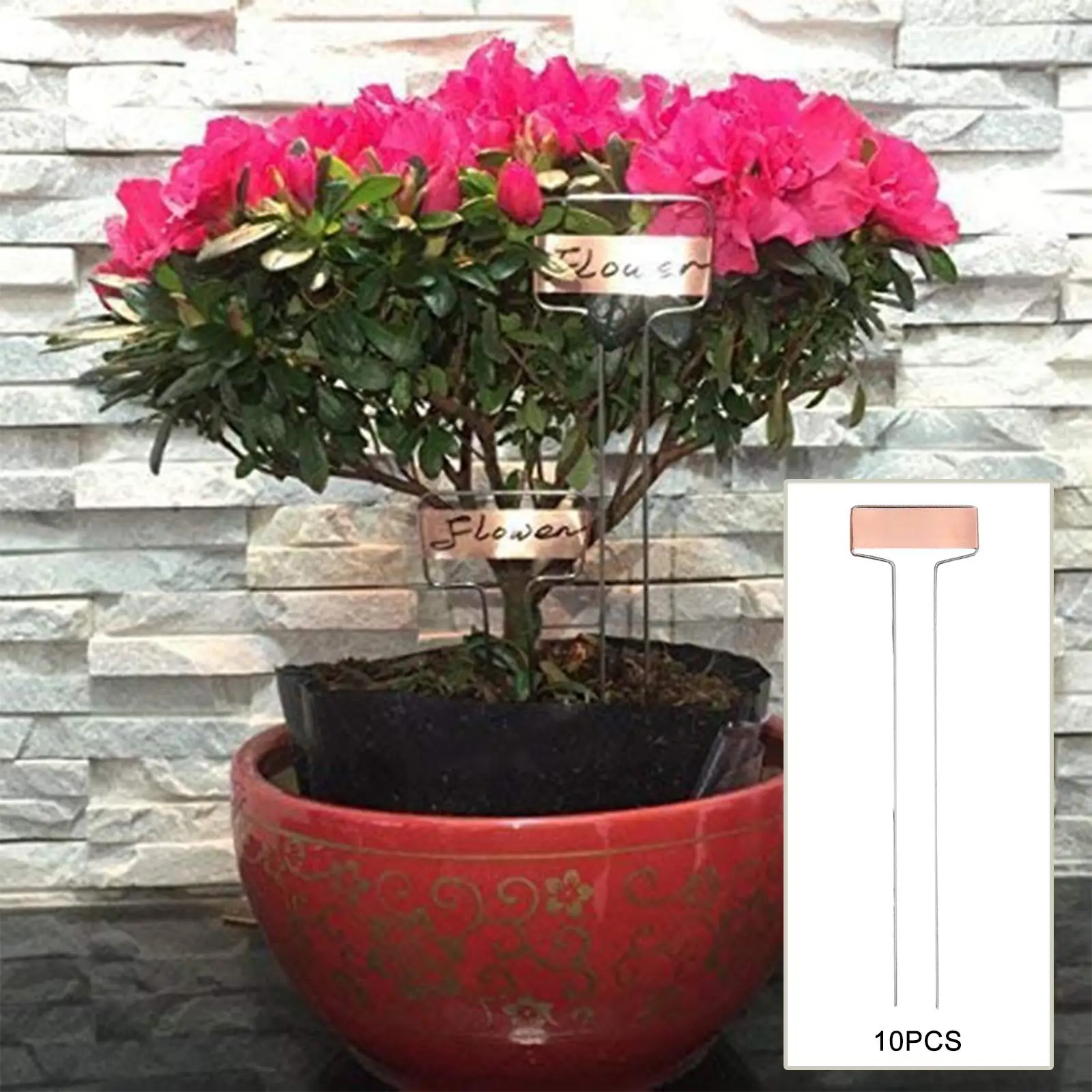 

10 Pieces Plant Labels Waterproof Plant Tag Labels Greenhouse Farm