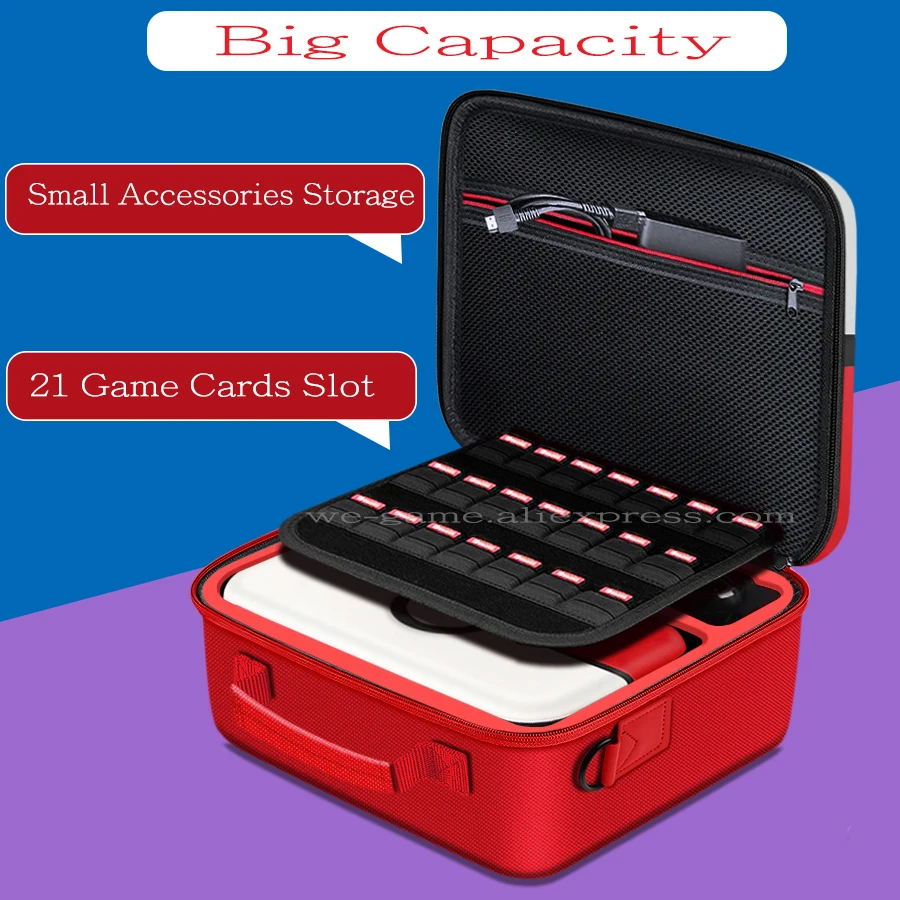 大容量のソフトスポンジリクライニングケース,ショルダーストラップ,ニンテンドースイッチ用トラベルポーチ,コンソールアクセサリー