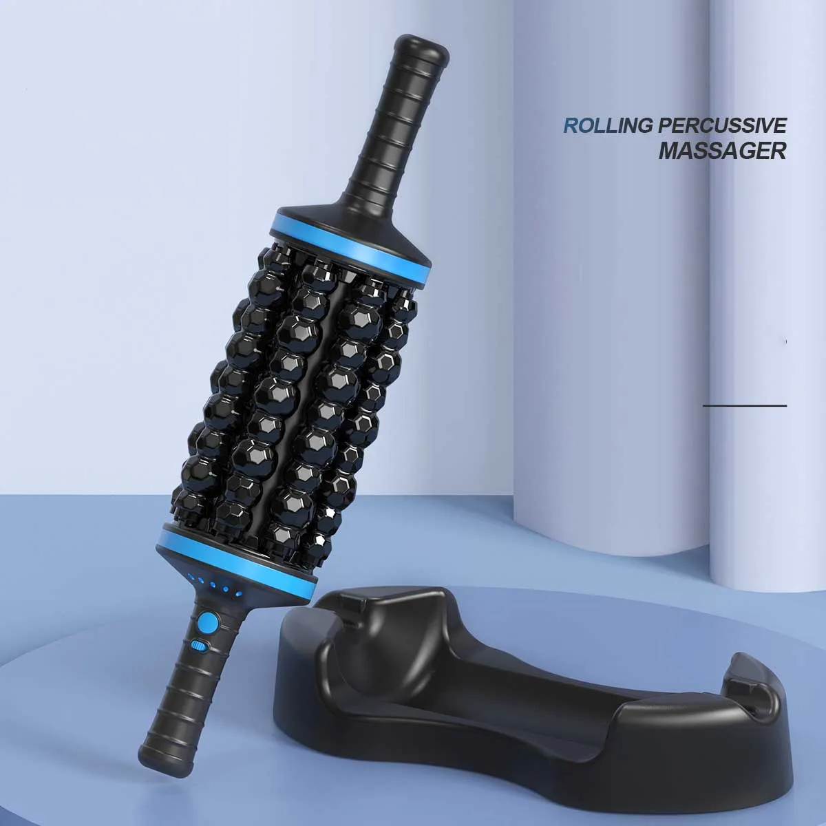 2025 New Arrival Hand Held Massager for Muscles Rolling Percussive Massager Powered Muscle Roller Massager Whole Body Relief