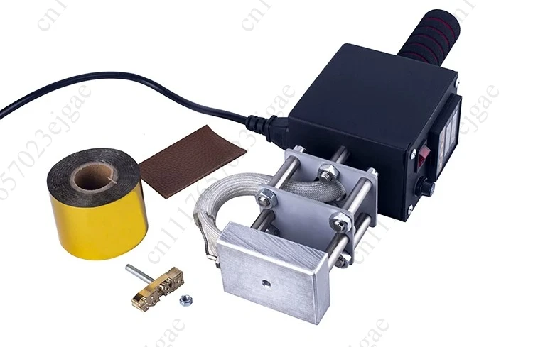10x13cm  Copper Mold Hot Stamping Machine Handheld Embossing Logo for Cake Leather PVC Wood 500W Manual Stamper 220V 110V