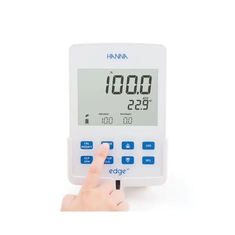 HANNA HI2004 water quality dissolved  saturated dissolved meter