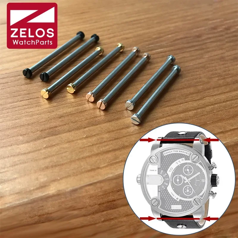 31.3mm watch screw tube for Diesel Mr Daddy watch band case link parts tools