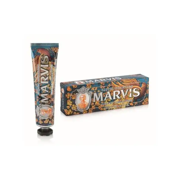 Marvis - Pasta dental Limited Edition Dreamy Osmanthus con acción refrescante, limpieza profunda y protección anti-caries para aliento fresco y salud gingival 85ml