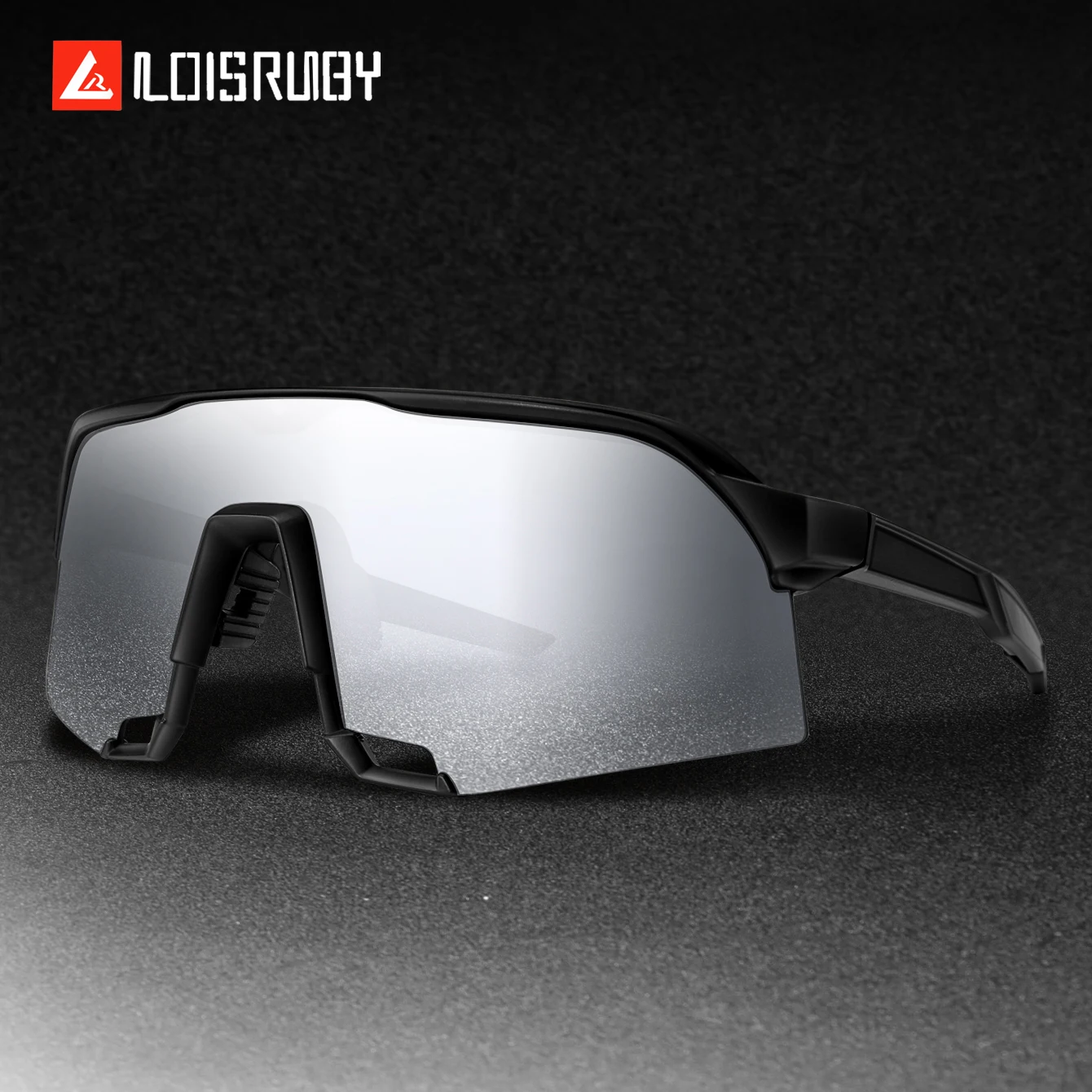 نمط جديد في الهواء الطلق نظارات شمسية رياضية كبيرة الحجم يندبروف نظارات للرجال والنساء ركوب الدراجات على الطرق المشي لمسافات طويلة التخييم #6