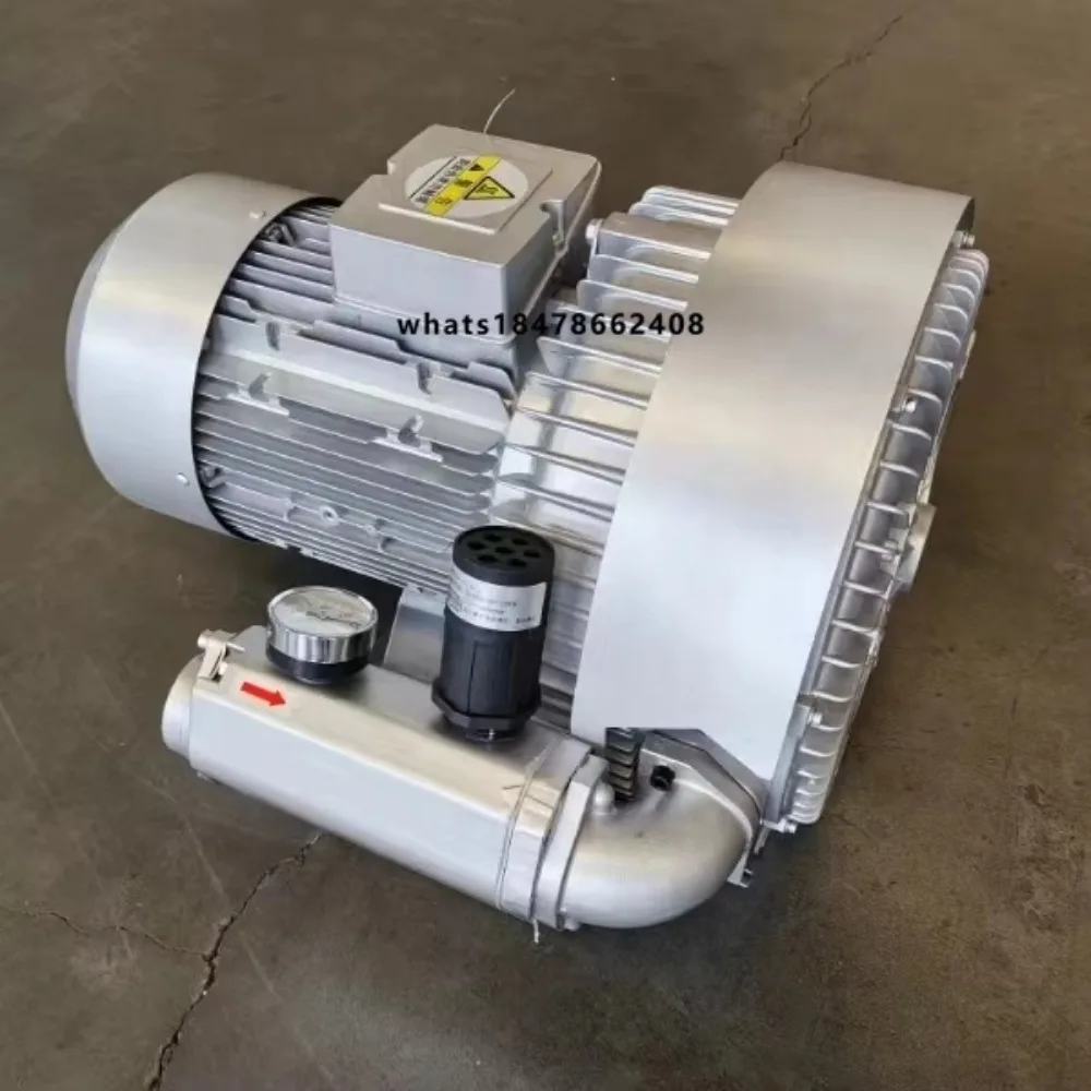 Double Stage High Power Vortex Air Pump Regenerative Fan Vacuum Industrial Vortex Air Blower 7.5Kw Blowers