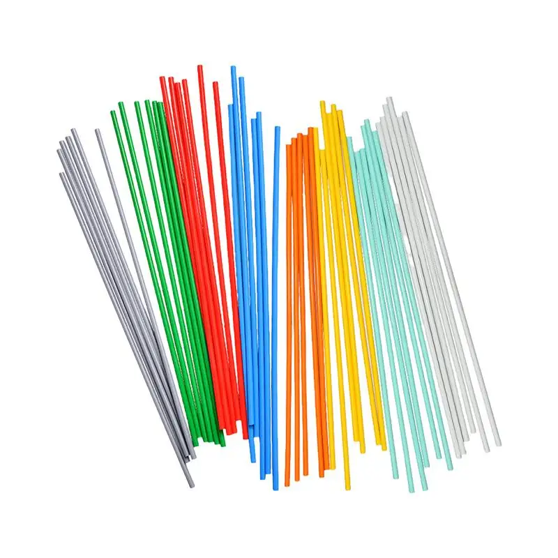 3D Pen Filament Refills 300 Pieces Printer Pen Filament 3d Refills 10-Color Pen Refill Sticks For School Studio Home Use