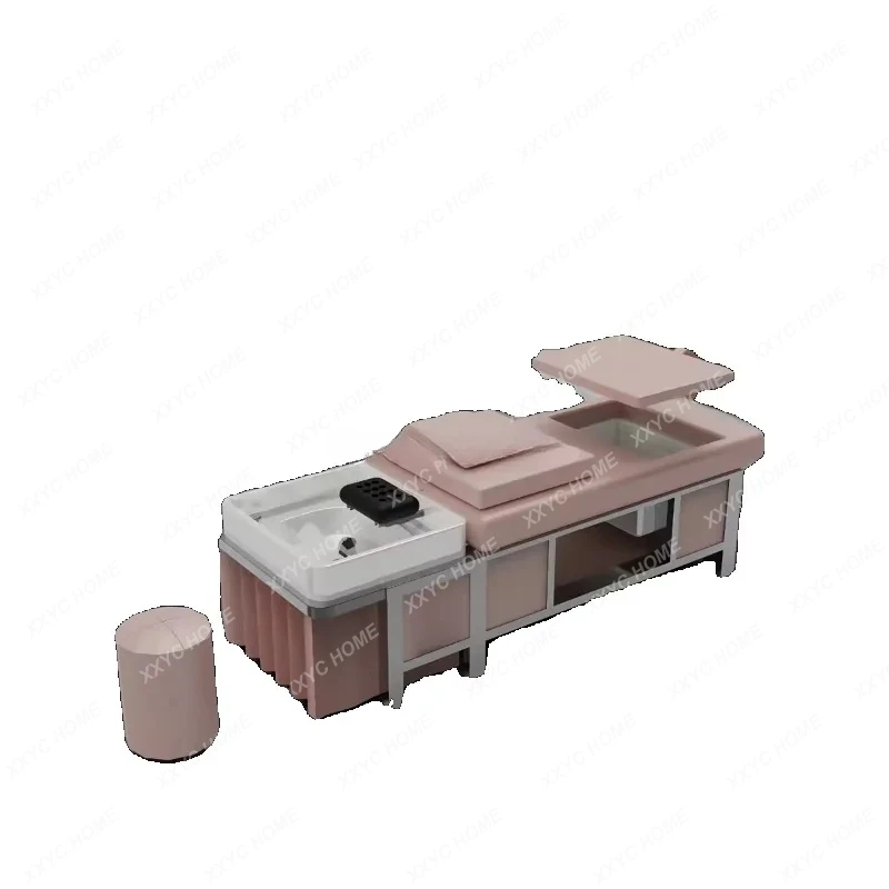 

Shampoo Bowl Chair Hairstyle Headspa Bed Tank Single Sleeping Water Chairs For Beauty Salon Customer Mobile Basin Styling