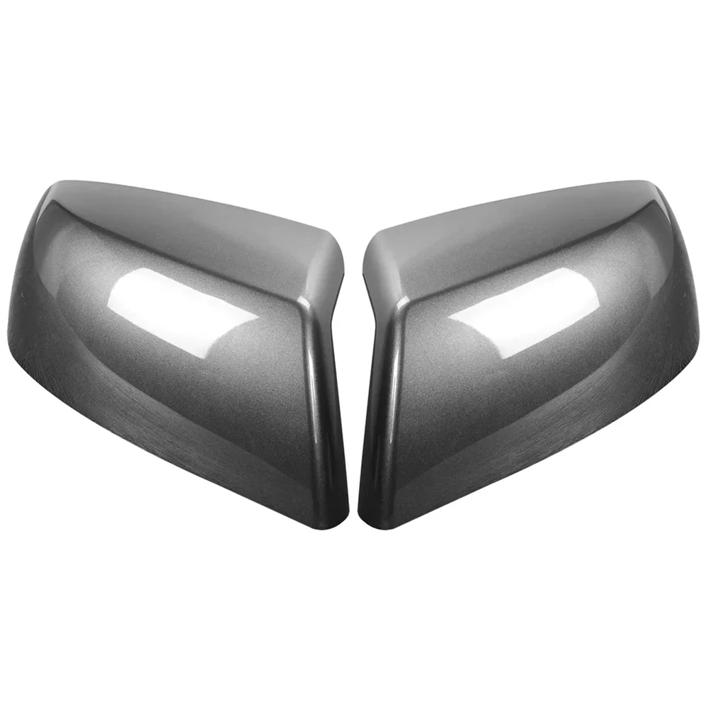 1 Pair Snap-on Mirror Caps for Toyota Tundra Sequoia 2011-2019 Rear View Mirror Cover