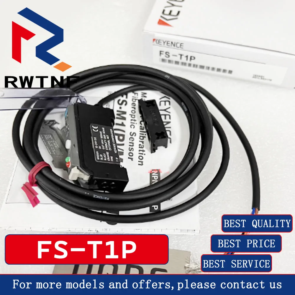 

Brand New Genuine FS-T1P KEYENCE Single-line system fiber amplifier sensor, in stock
