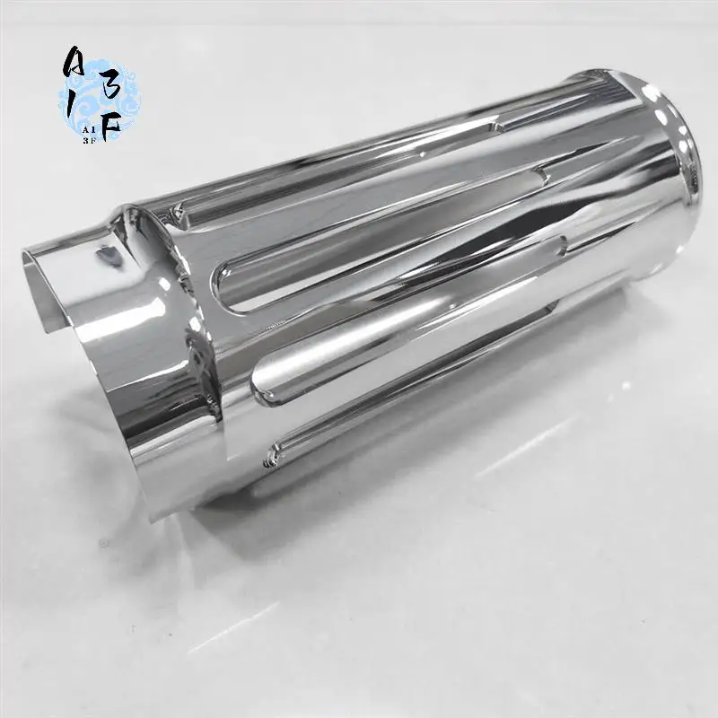 

A13F-Extended Fork Boot Slider Cover Fork Slide Cover +2 Inch Fit For Road King Street Glide FLHX/R