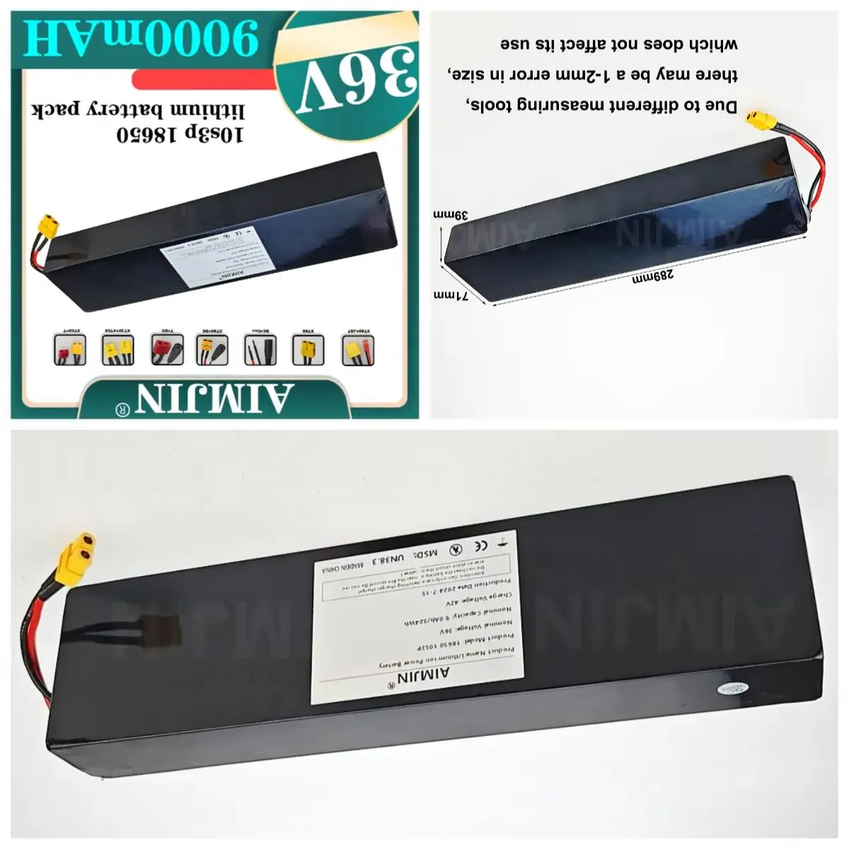 

36V 18650 Battery Pack Scooter For Kugoo S2 / S3 / S4 9000mAh Battery Pack Electric Scooter BMS Board