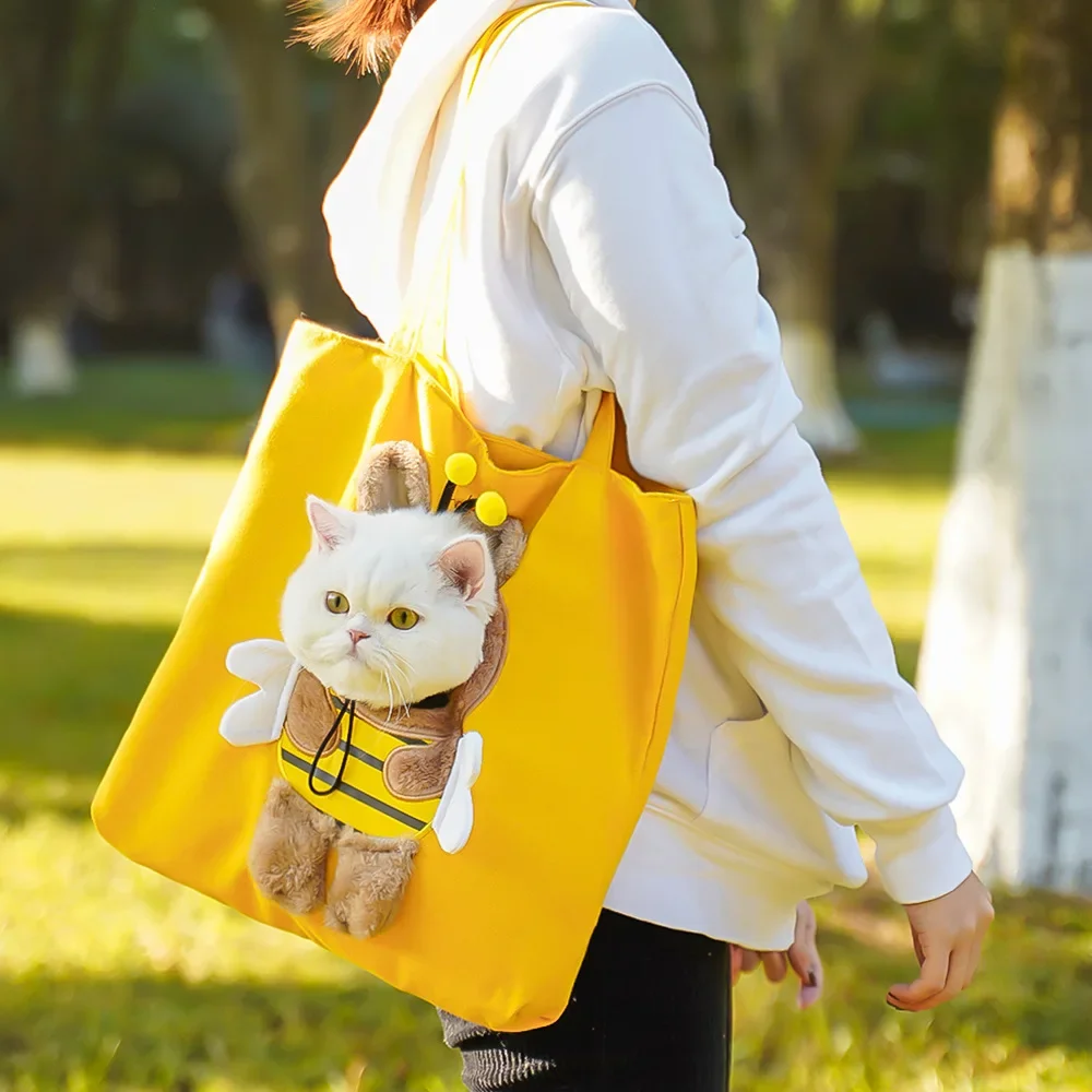 

Pet Bag, Portable Messenger Cat Bag When Going Out, Small Dog Can Show Off Shoulder Bag, Pet Supplies