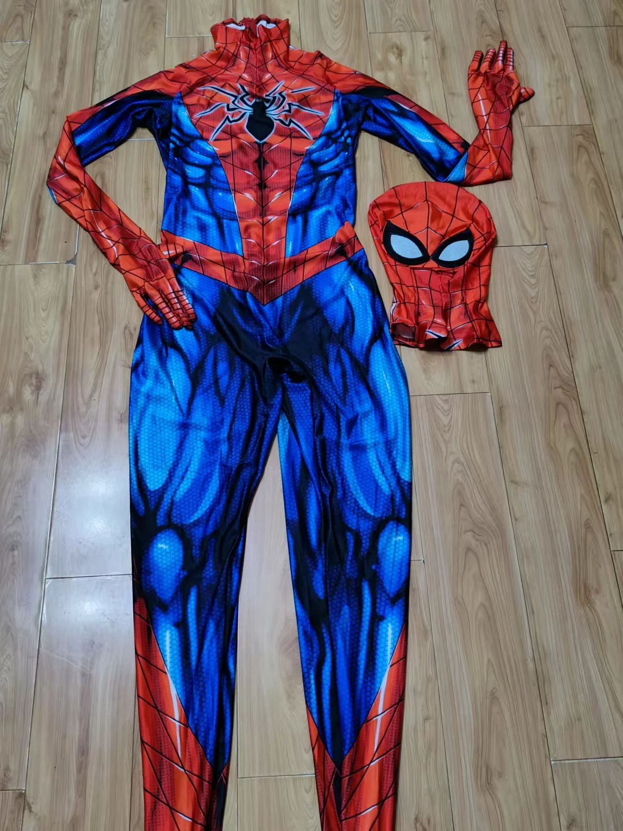 Ultimate Armor MK 4 SM Cosplay Superhero 3D Printed Dye Sublimation Spandex Bodysuits Spidey Halloween Costume Outfit Adult - view 4