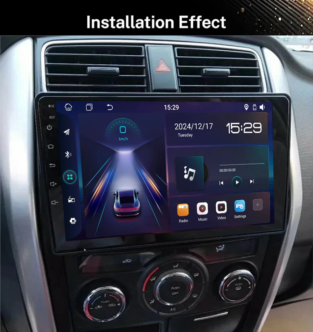

4G WIFI Android 15 For SUZUKI LIANA A6 2014-2016 carplay Car Radio GPS Navigation Multimedia Video Player Head Unit No 2din dvd