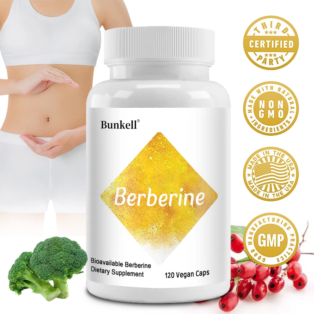 Berberine Hcl Capsule - Berberine HCl 350mg with Broccoli Seed